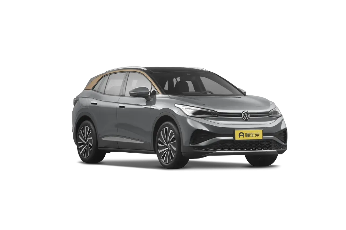 Электромобиль VOLKSWAGEN ID.4 X 2025 Smart Pure Long-Endurance Edition (серый/золотистый)_360