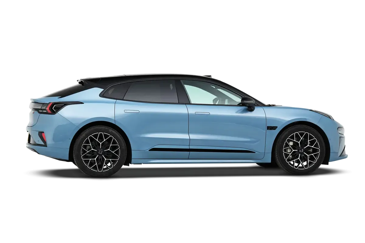 Электромобиль Zeekr 001 2025 ME 100kw (голубой/черный)_360