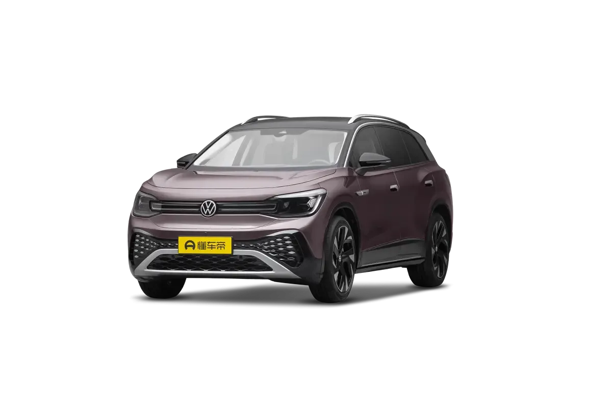 Электромобиль VOLKSWAGEN ID6 Pro (фиолетовый/черный)_360