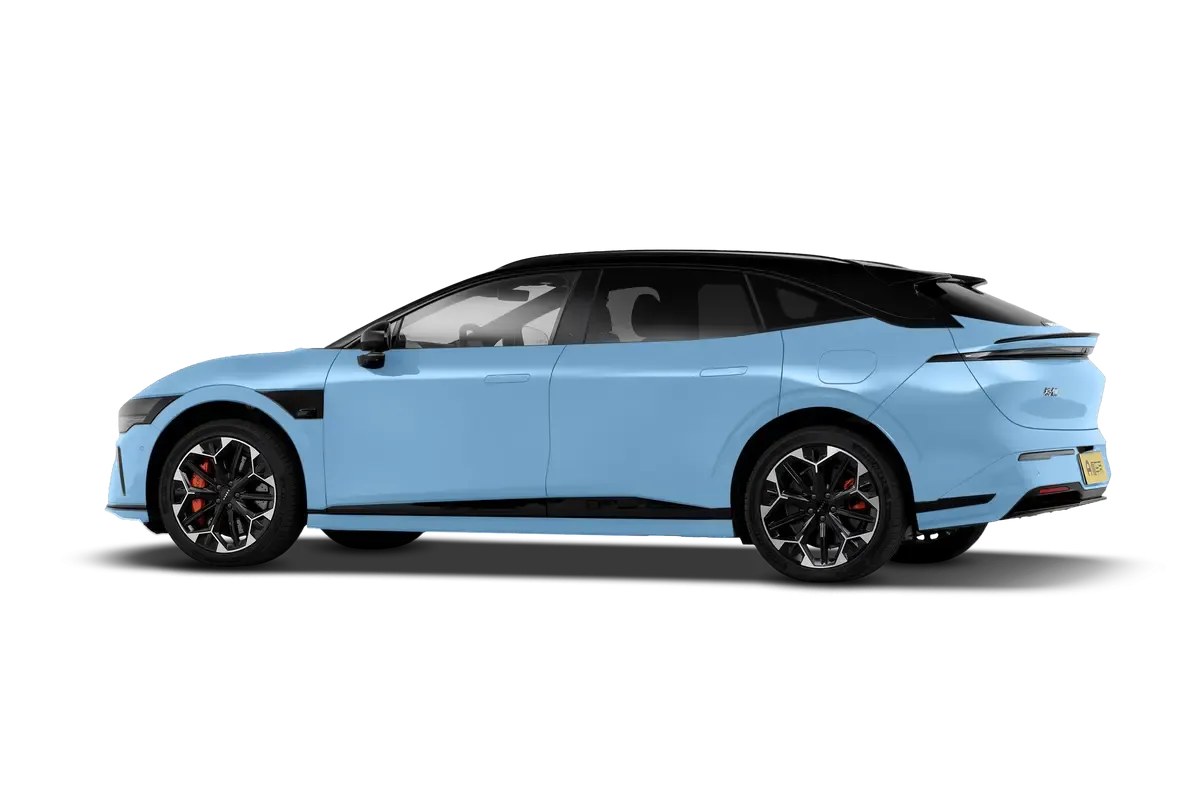 Электромобиль Zeekr 007 GT 2WD 75kw (голубой/черный)_360