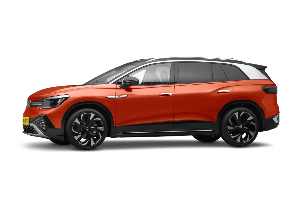 Электромобиль VOLKSWAGEN ID6 Pro (оранжевый/черный)_360