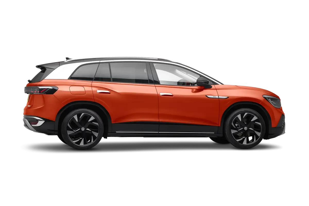Электромобиль VOLKSWAGEN ID6 Pro (оранжевый/черный)_360