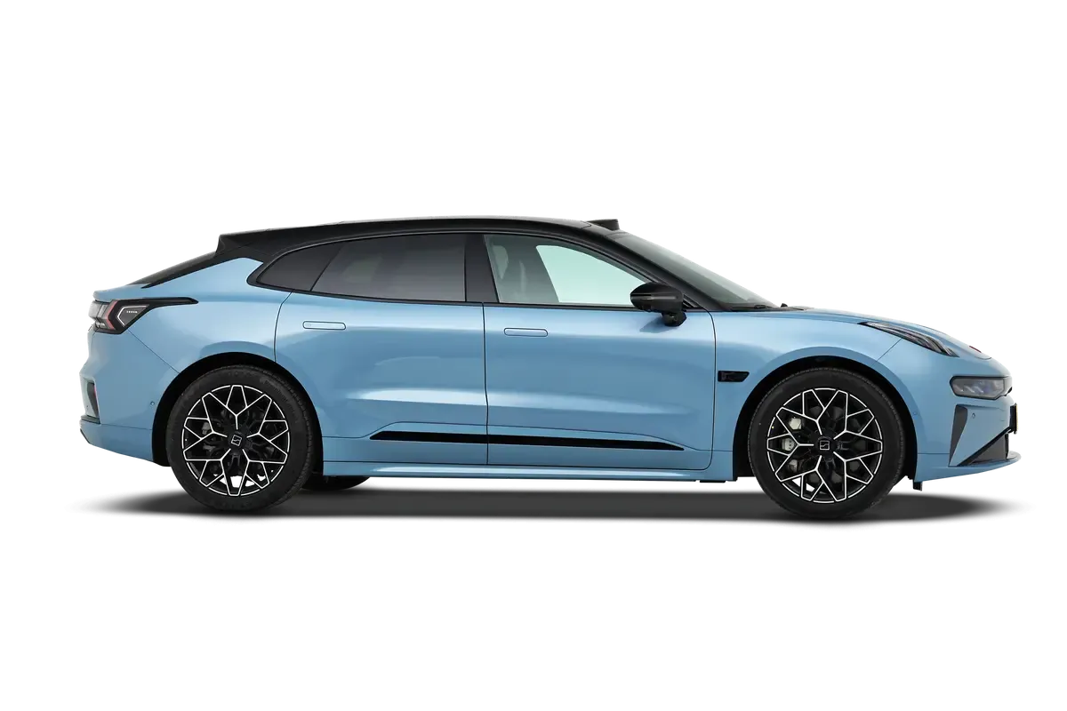Электромобиль Zeekr 001 2025 ME 100kw (голубой/черный)_360
