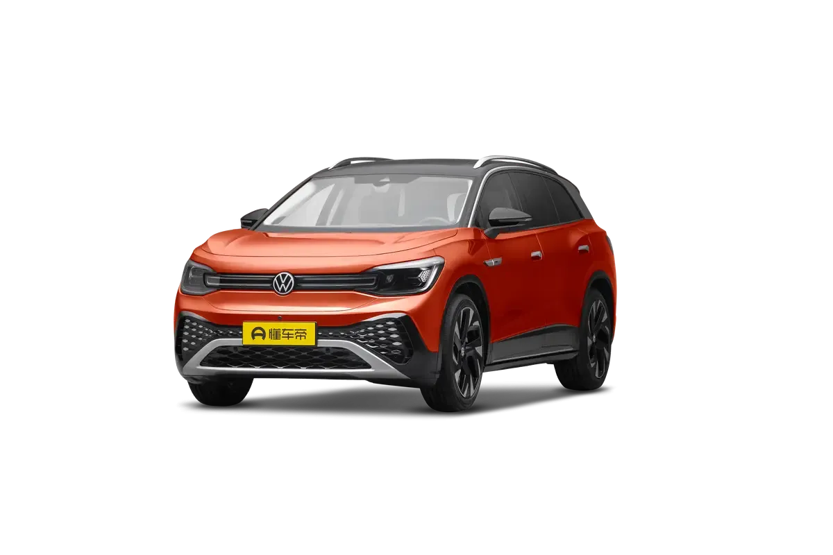 Электромобиль VOLKSWAGEN ID6 Pro (оранжевый/черный)_360