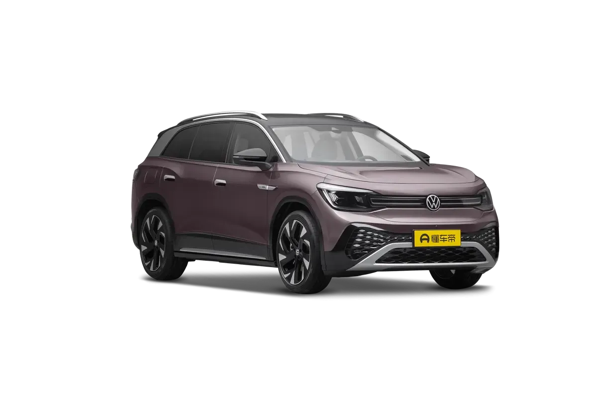 Электромобиль VOLKSWAGEN ID6 Pro (фиолетовый/черный)_360
