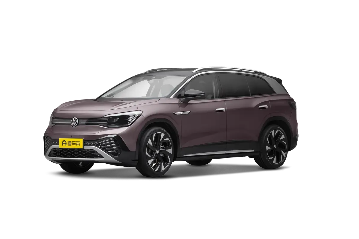 Электромобиль VOLKSWAGEN ID6 Pro (фиолетовый/черный)_360