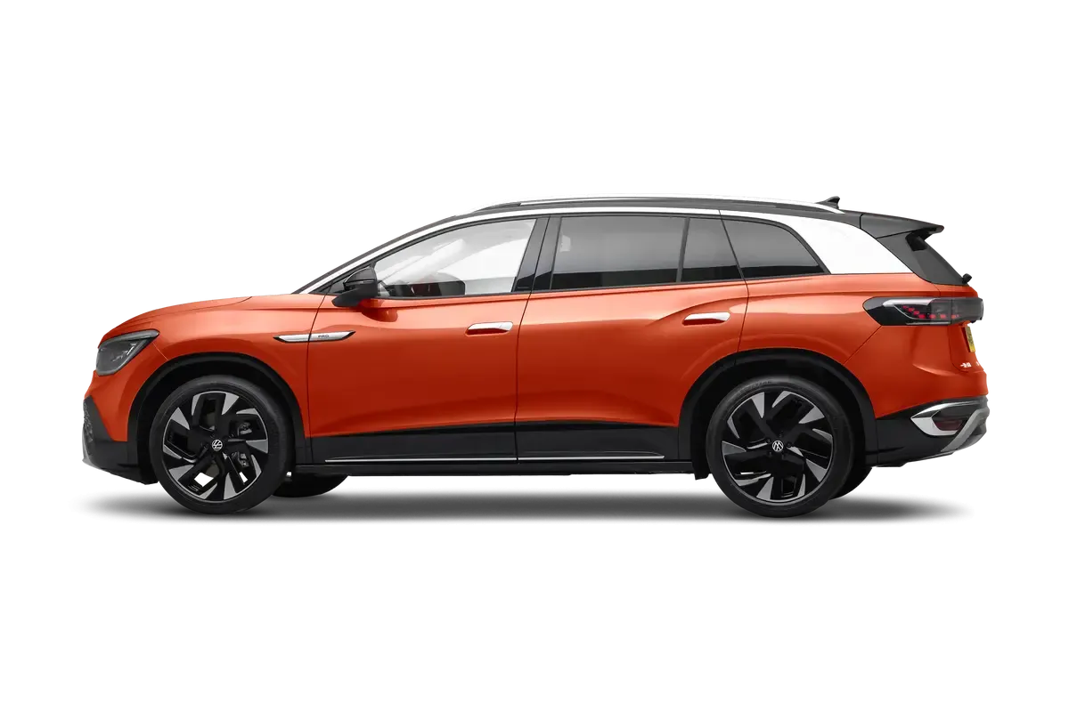 Электромобиль VOLKSWAGEN ID6 Pro (оранжевый/черный)_360