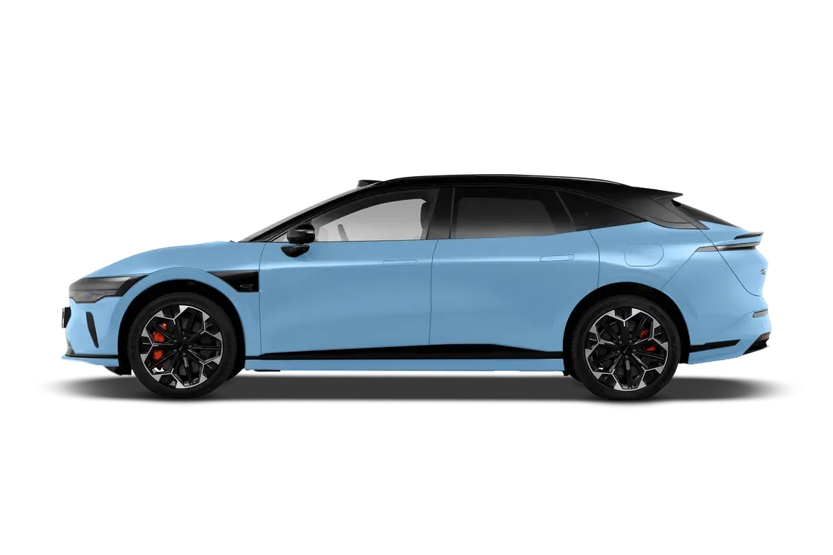 Электромобиль Zeekr 007 GT 2WD 75kw (голубой/черный)_360
