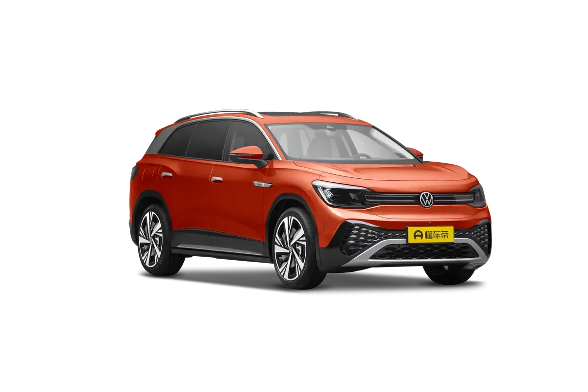 Электромобиль VOLKSWAGEN ID6 Pro (оранжевый)_360