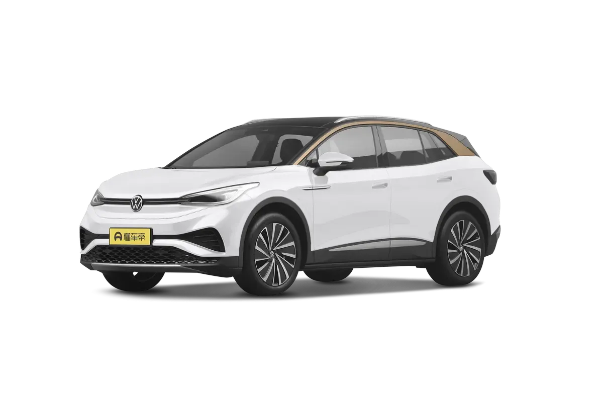Электромобиль VOLKSWAGEN ID.4 X 2025 Smart Pure Long-Endurance Edition (белый/золотистый)_360