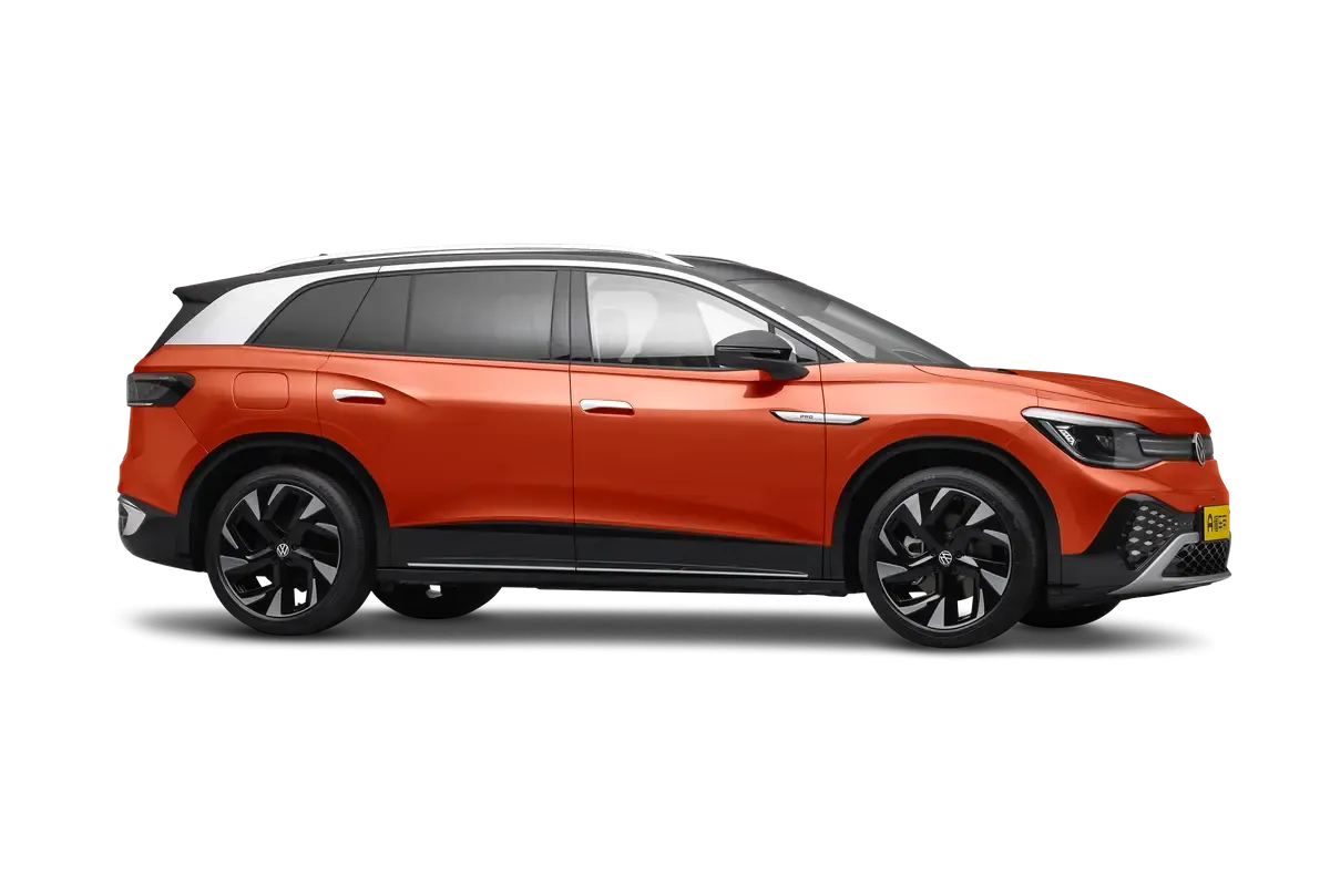 Электромобиль VOLKSWAGEN ID6 Pro (оранжевый/черный)_360