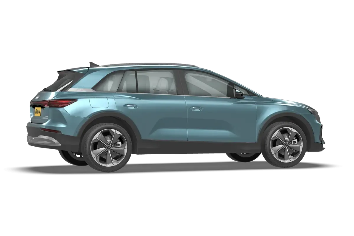 Электромобиль AUDI Q5 2023 40 e-tron Shining Clothing Set (светло-зеленый)_360
