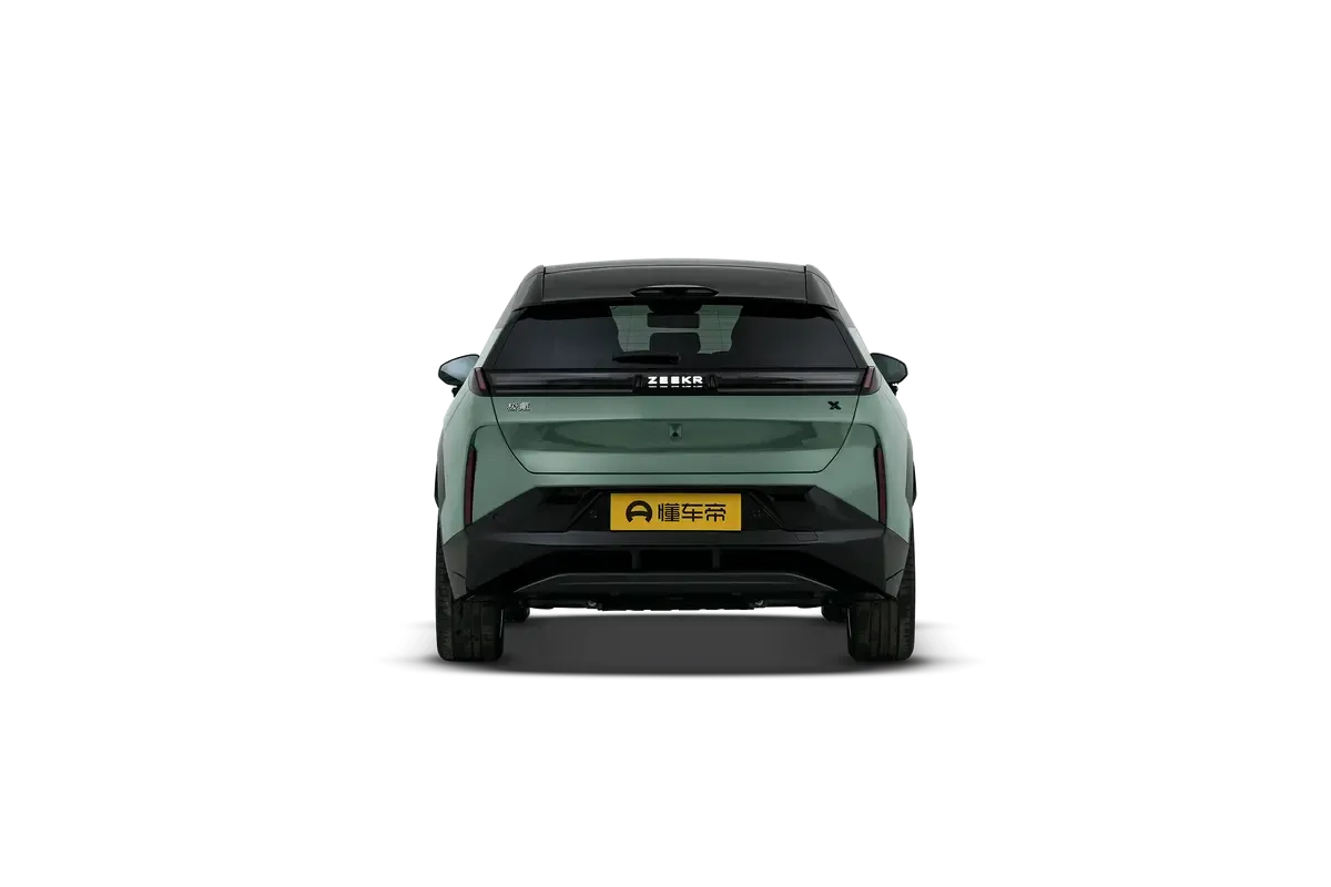 Электромобиль ZEEKR X 5seats 2WD 49kw battery (зеленый)_360