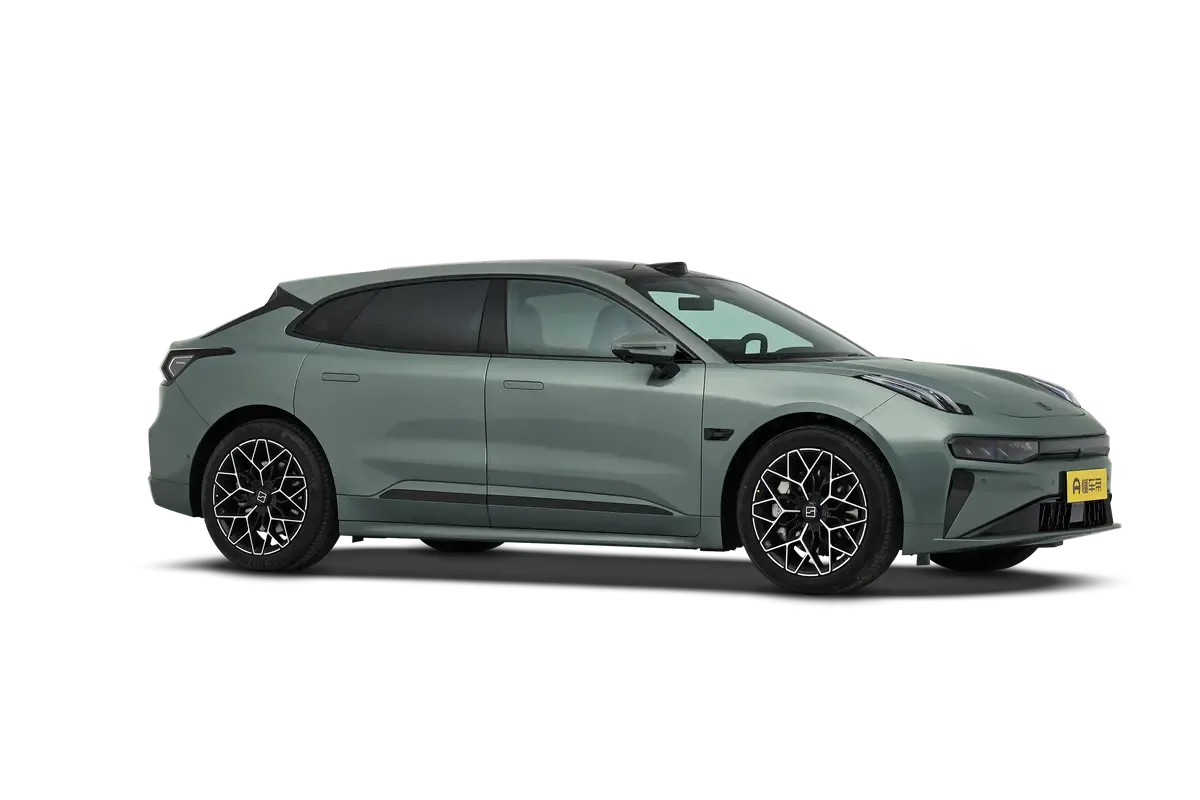 Электромобиль Zeekr 001 2025 ME 100kw (зеленый)_360