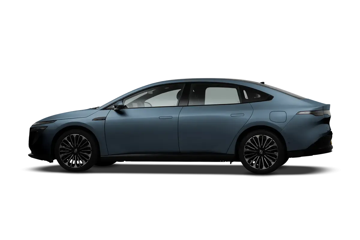Электромобиль Nissan N7 2025 625 Pro (серо-голубой)_360
