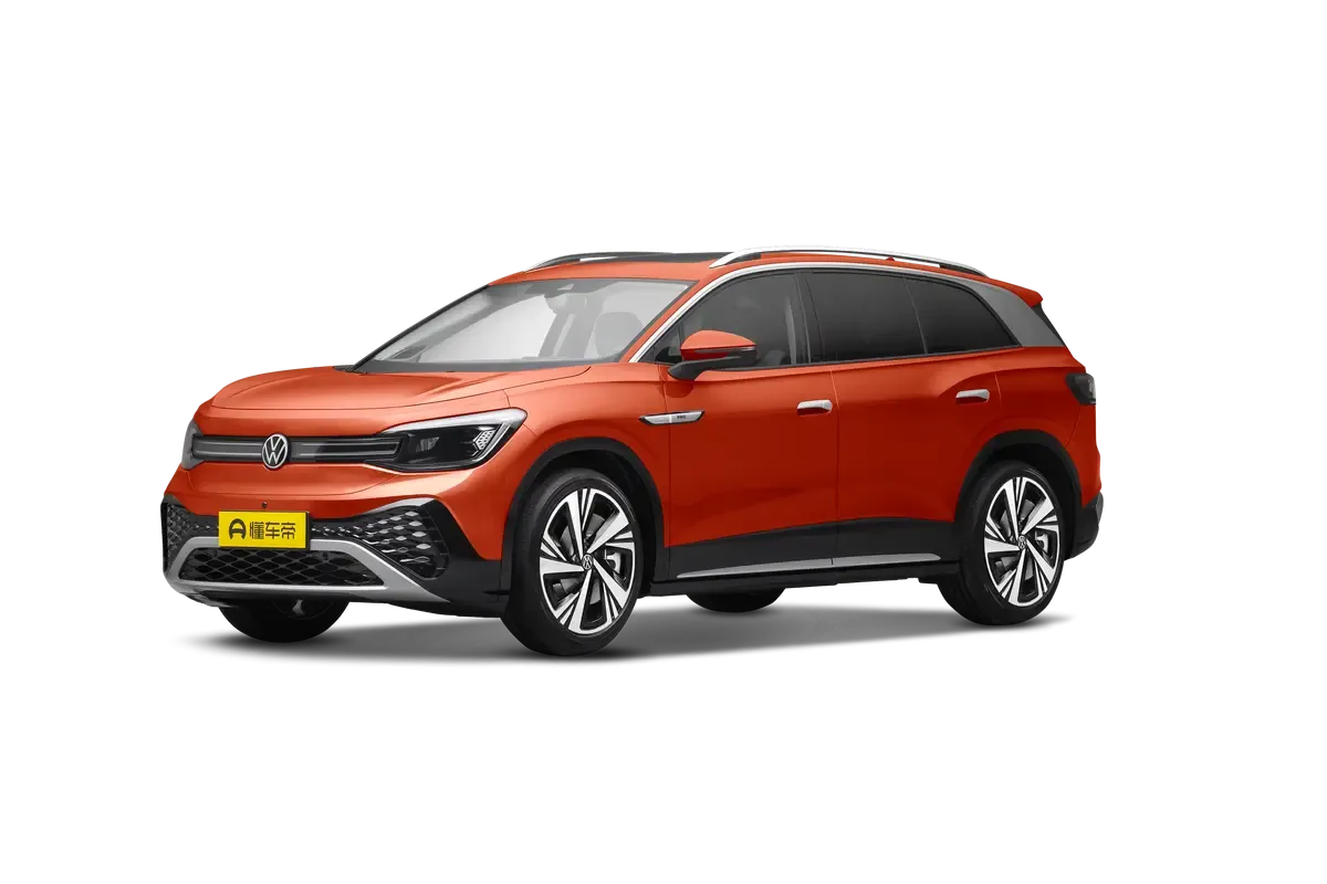 Электромобиль VOLKSWAGEN ID6 Pro (оранжевый)_360