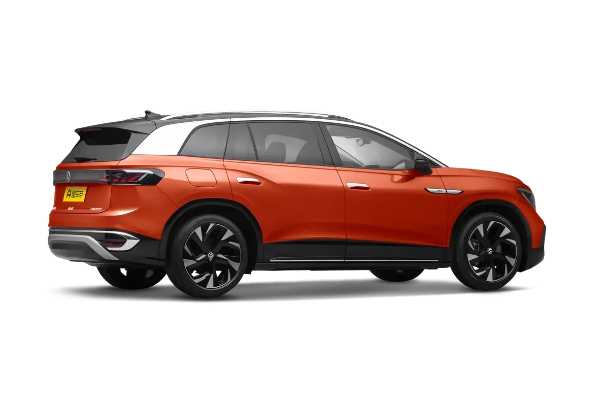 Электромобиль VOLKSWAGEN ID6 Pro (оранжевый/черный)_360