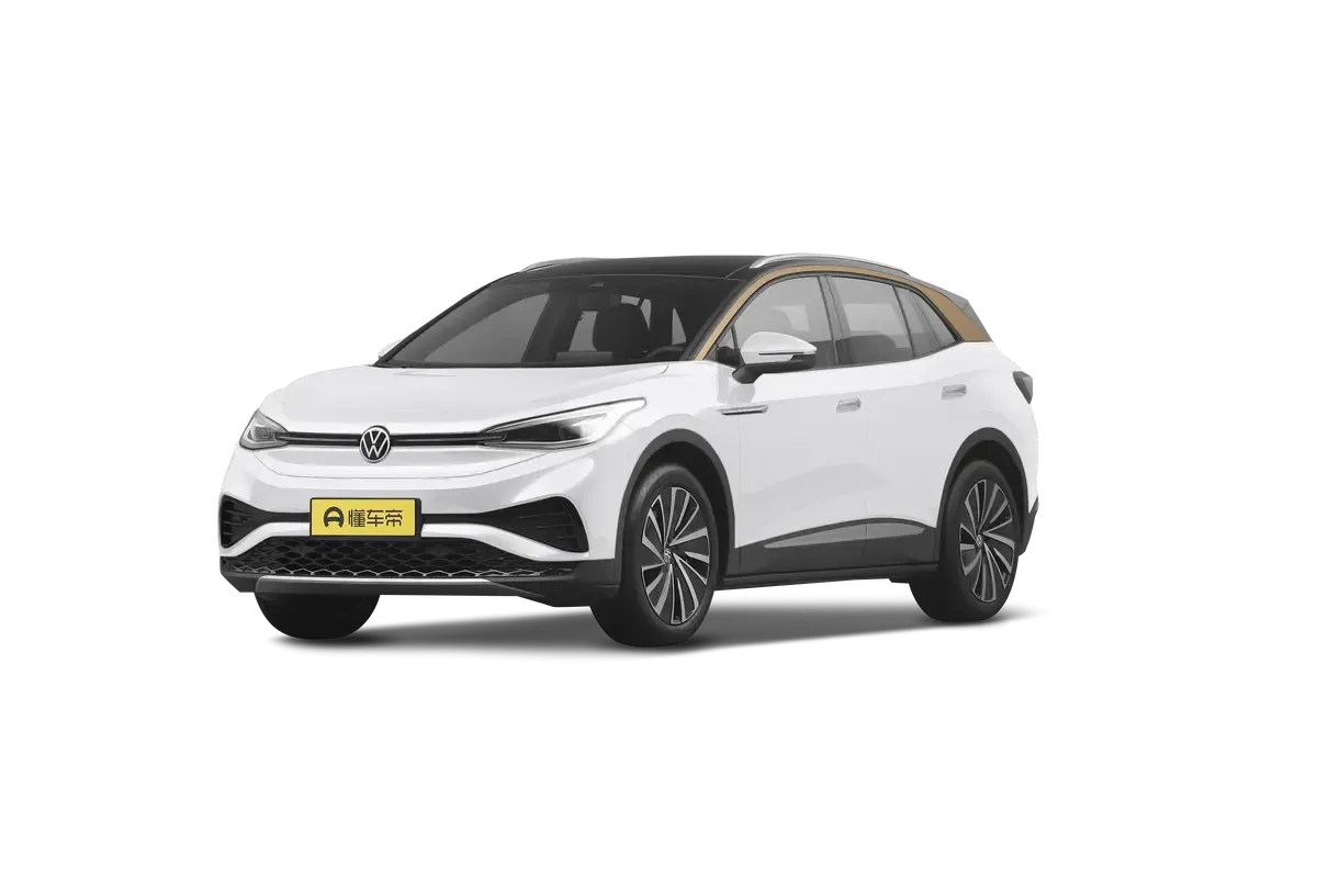 Электромобиль VOLKSWAGEN ID.4 X 2025 Smart Pure Long-Endurance Edition (белый/золотистый)_360