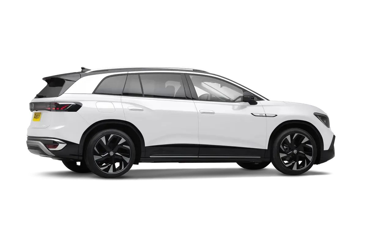 Электромобиль VOLKSWAGEN ID6 Pro (белый/черный)_360