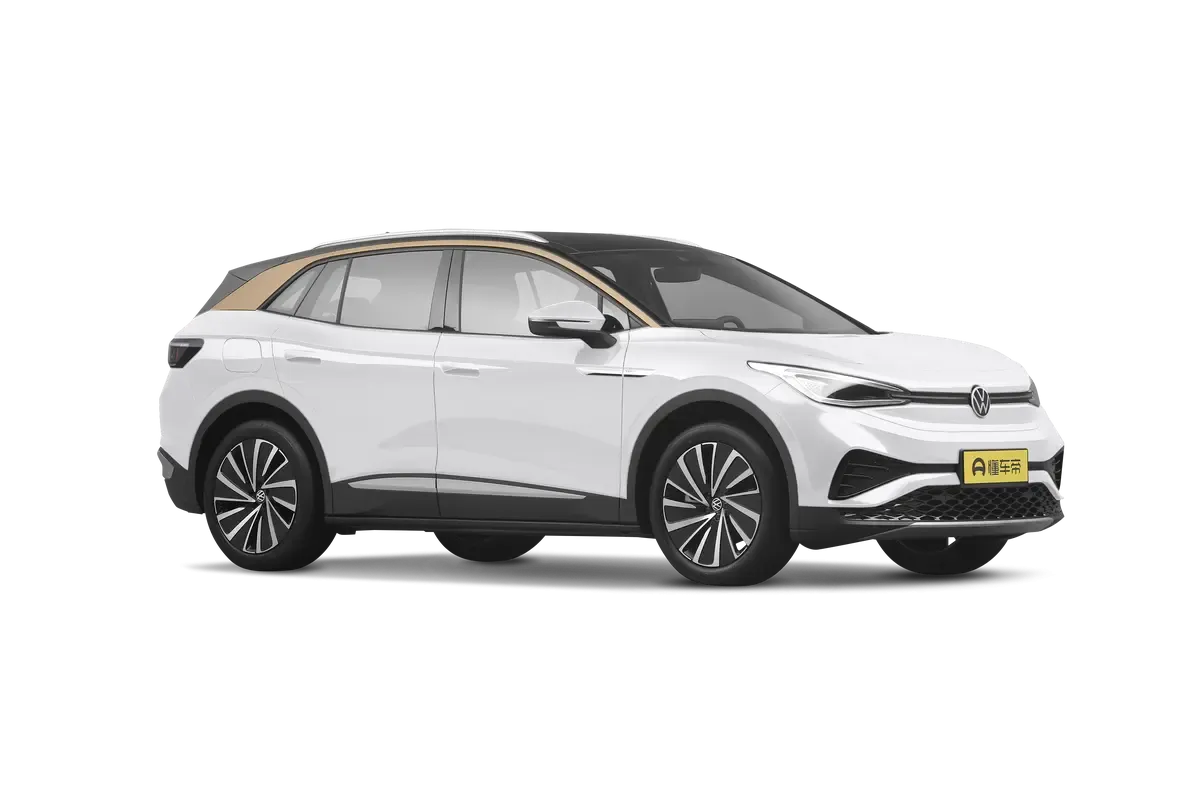Электромобиль VOLKSWAGEN ID.4 X 2025 Smart Pure Long-Endurance Edition (белый/золотистый)_360