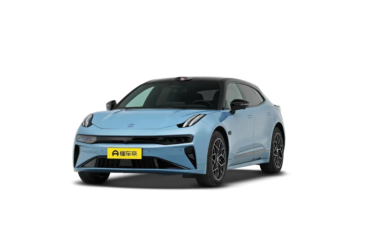 Электромобиль Zeekr 001 2025 ME 100kw (голубой/черный)_360