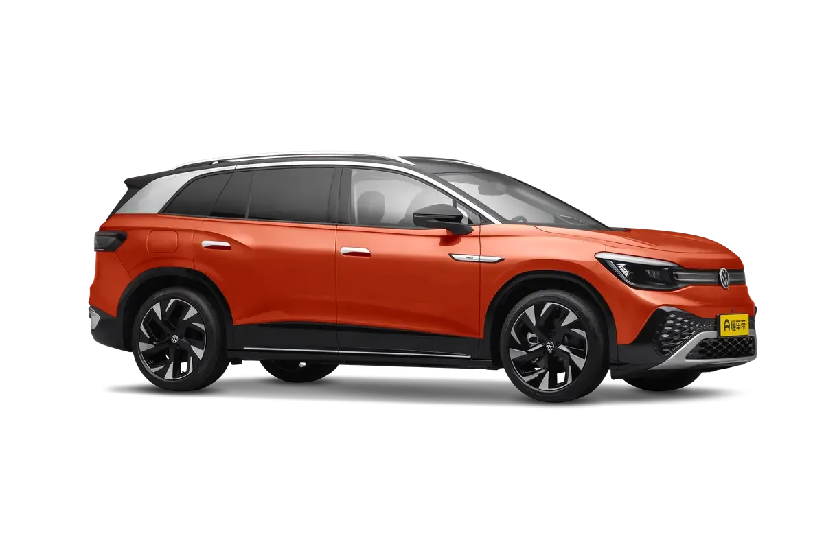 Электромобиль VOLKSWAGEN ID6 Pro (оранжевый/черный)_360