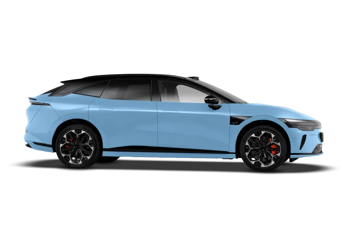 Электромобиль Zeekr 007 GT 2WD 75kw (голубой/черный)_360