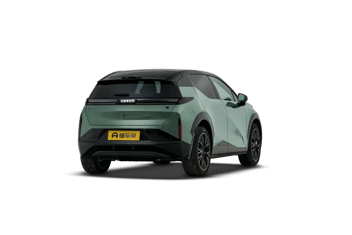Электромобиль ZEEKR X 5seats 2WD 49kw battery (зеленый)_360