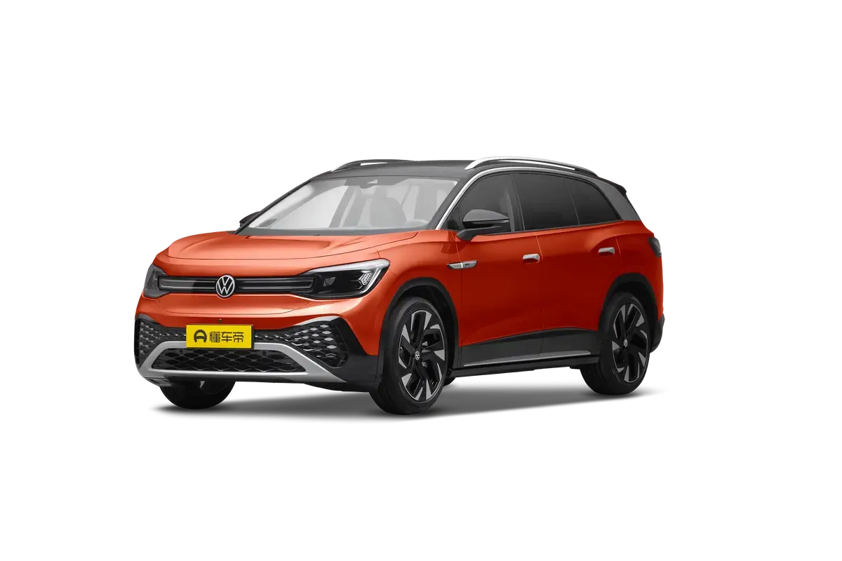 Электромобиль VOLKSWAGEN ID6 Pro (оранжевый/черный)_360