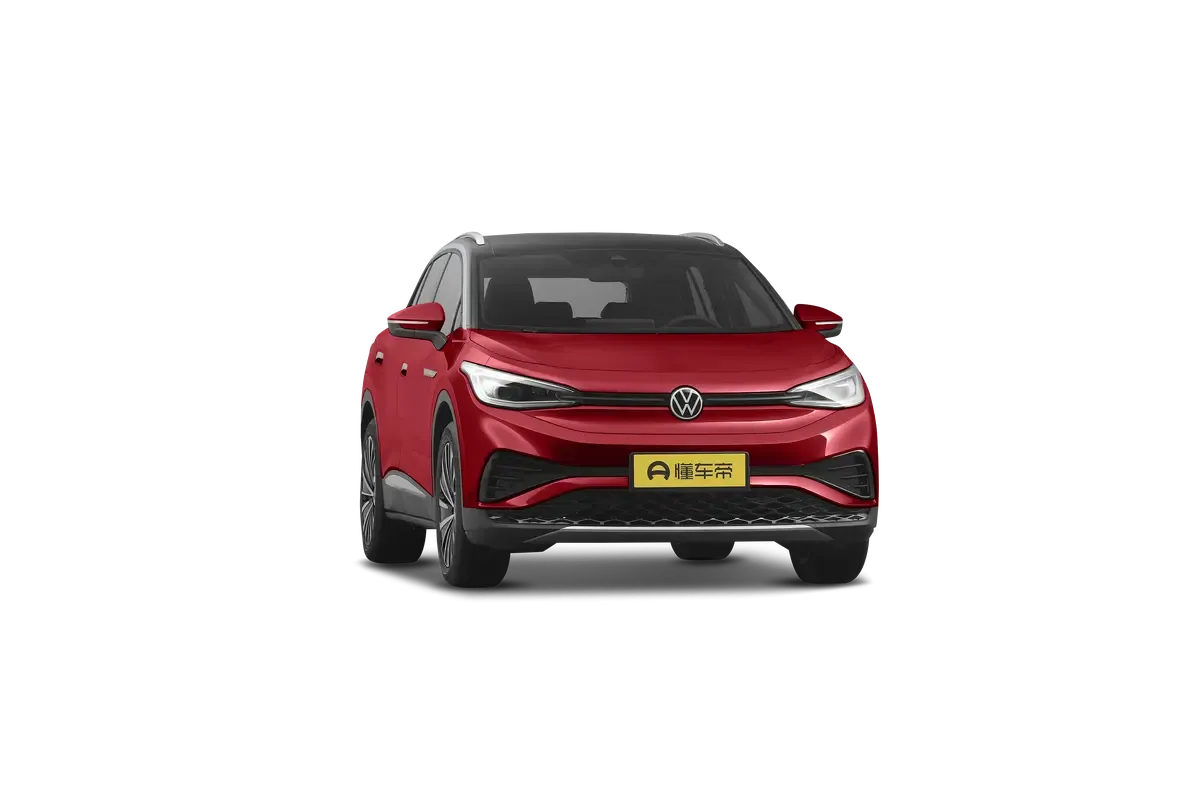 Электромобиль VOLKSWAGEN ID.4 X 2025 Smart Pure Long-Endurance Edition (красный/серебристый)_360