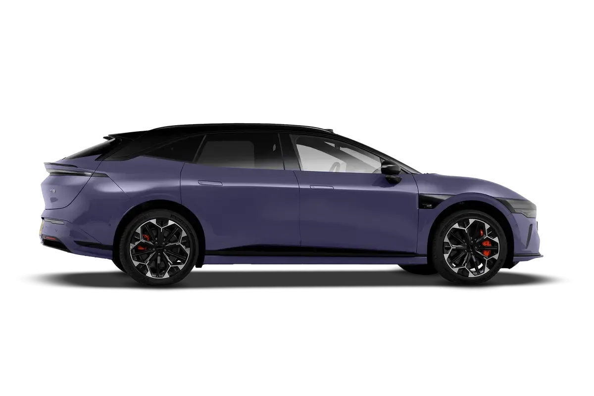 Электромобиль Zeekr 007 GT 2WD 100kw (фиолетовый/черный)_360