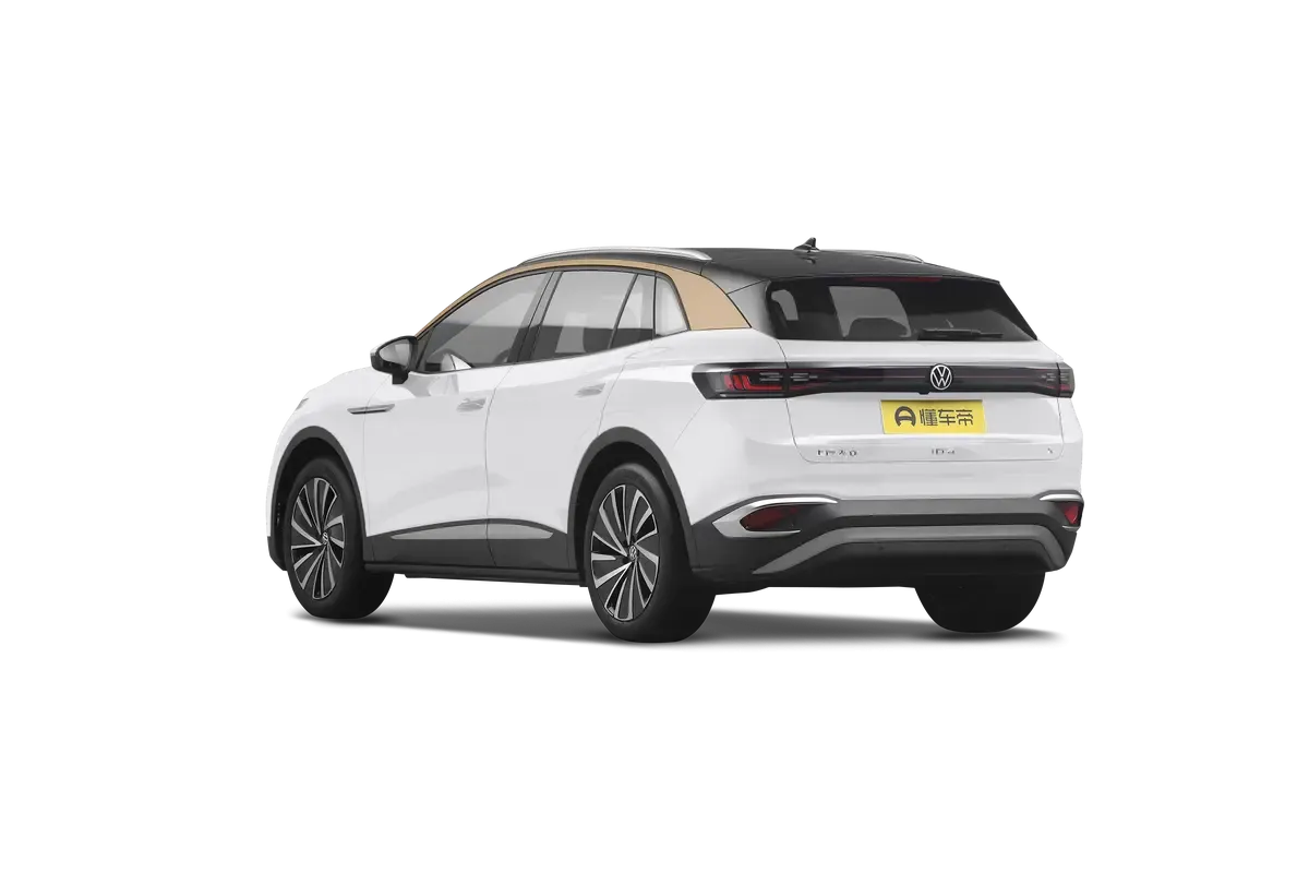 Электромобиль VOLKSWAGEN ID.4 X 2025 Smart Pure Long-Endurance Edition (белый/золотистый)_360