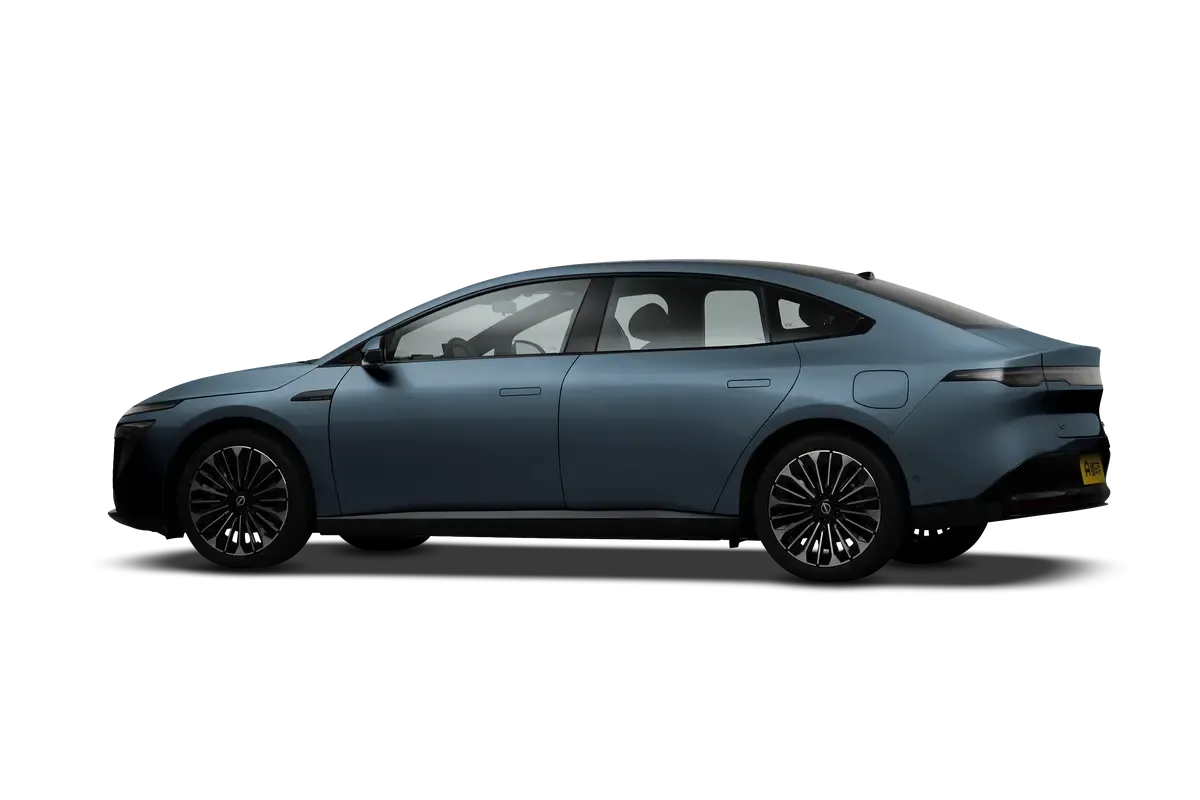 Электромобиль Nissan N7 2025 625 Pro (серо-голубой)_360