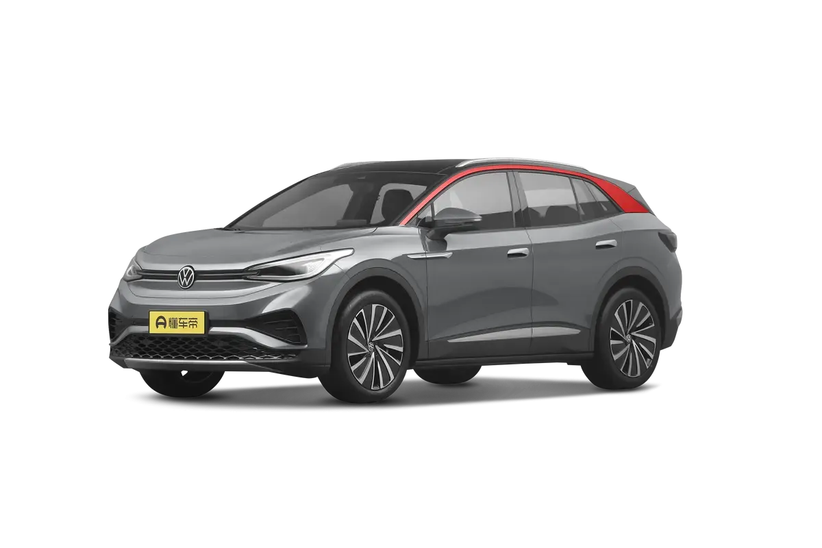 Электромобиль VOLKSWAGEN ID.4 X 2025 Smart Pure Long-Endurance Edition (серый/красный)_360
