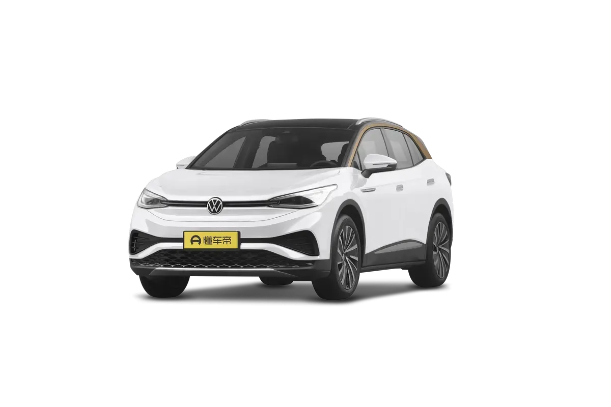 Электромобиль VOLKSWAGEN ID.4 X 2025 Smart Pure Long-Endurance Edition (белый/золотистый)_360