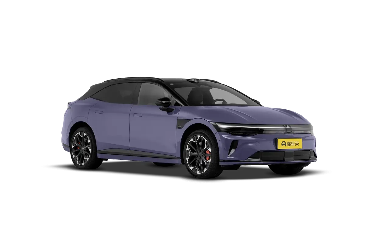 Электромобиль Zeekr 007 GT 2WD 100kw (фиолетовый/черный)_360