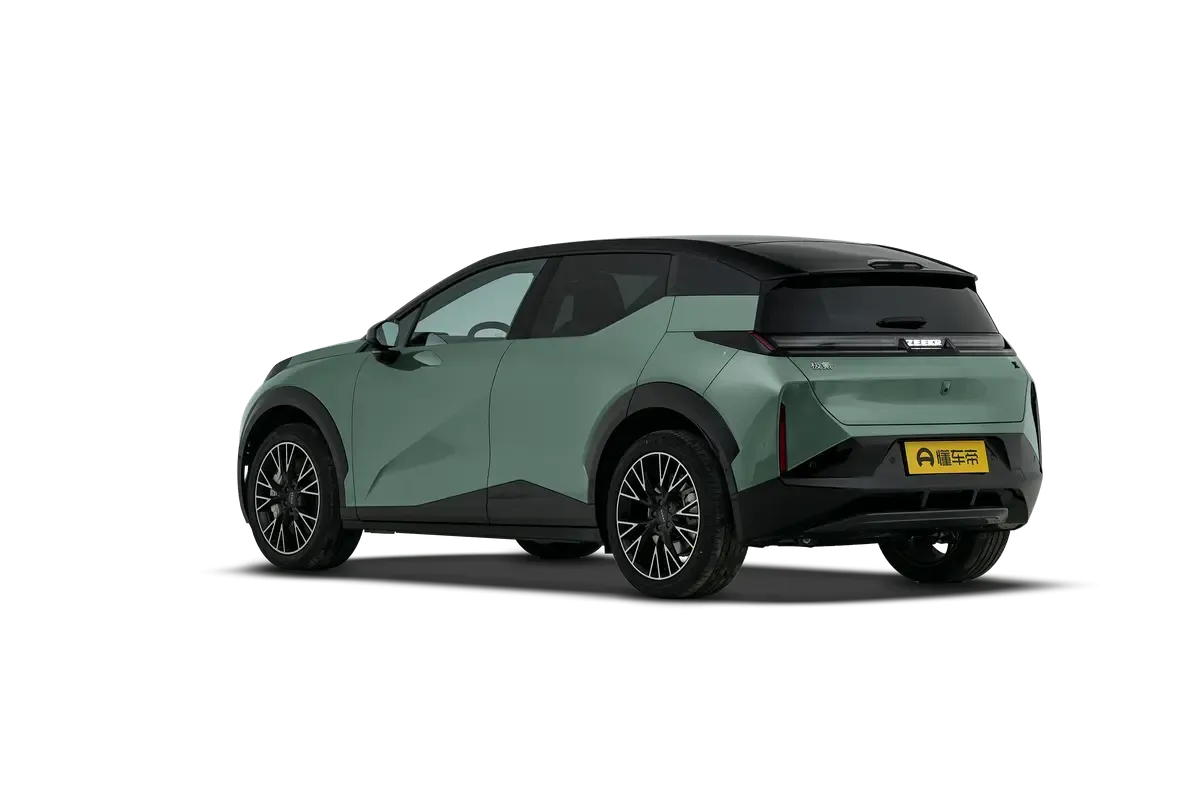 Электромобиль ZEEKR X 5seats 2WD 49kw battery (зеленый)_360