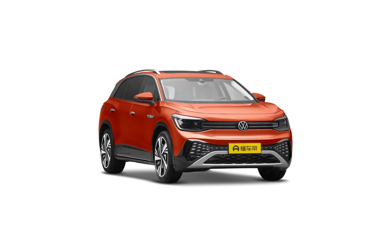 Электромобиль VOLKSWAGEN ID6 Pro (оранжевый)_360