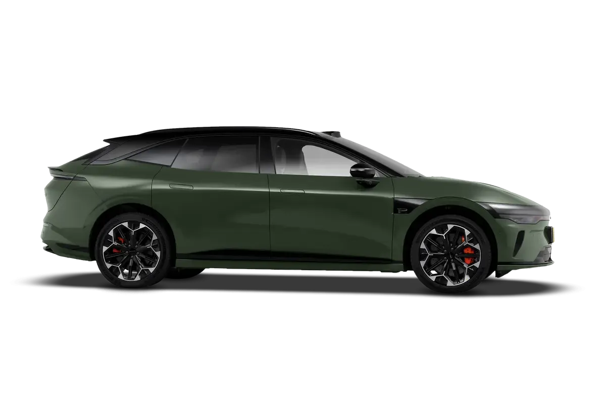 Электромобиль Zeekr 007 GT 4WD 100kw (зеленый/черный)_360