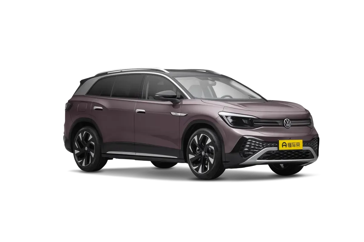 Электромобиль VOLKSWAGEN ID6 Pro (фиолетовый/черный)_360