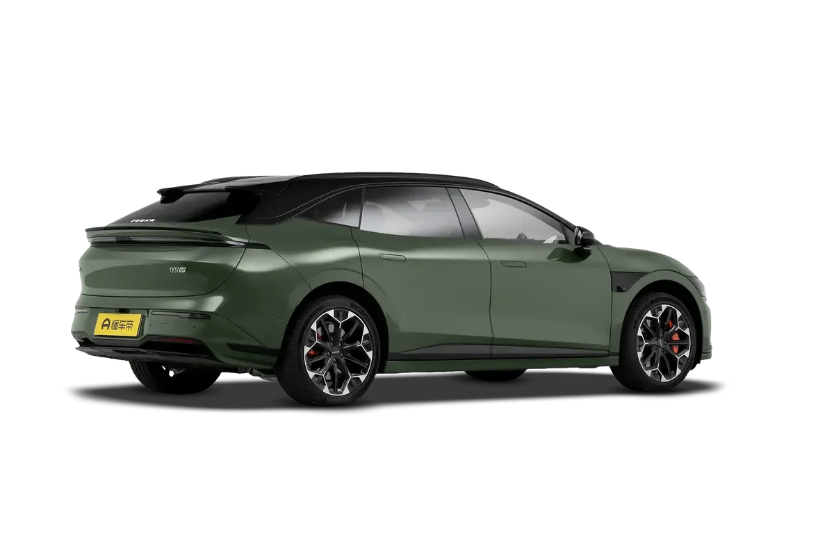 Электромобиль Zeekr 007 GT 4WD 100kw (зеленый/черный)_360