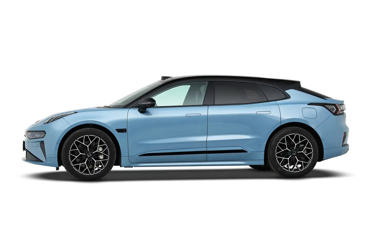 Электромобиль Zeekr 001 2025 ME 100kw (голубой/черный)_360