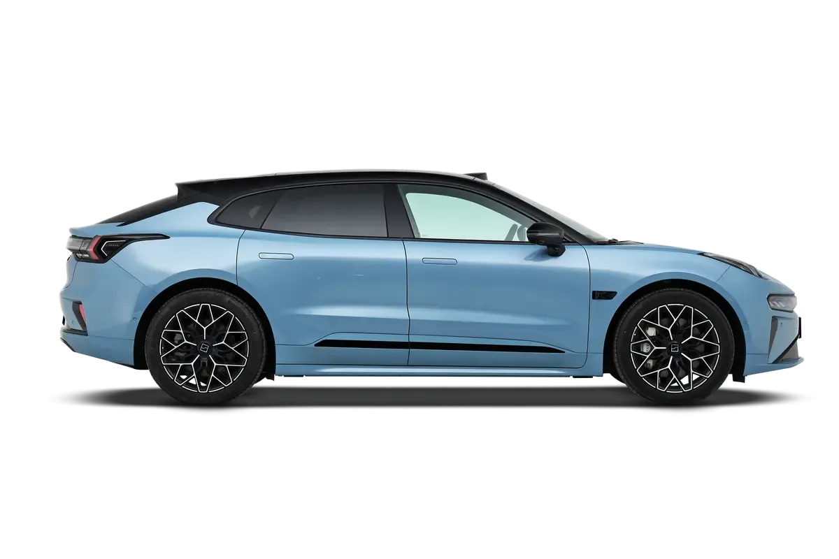 Электромобиль Zeekr 001 2025 ME 100kw (голубой/черный)_360