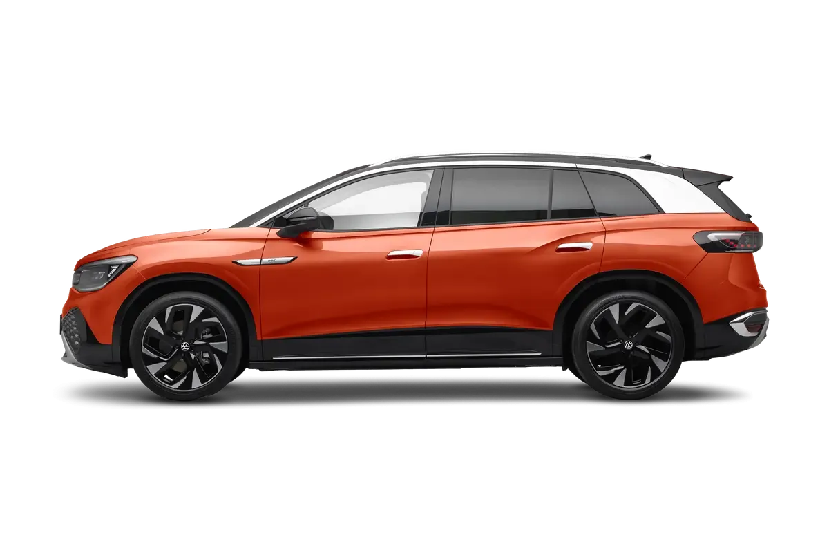 Электромобиль VOLKSWAGEN ID6 Pro (оранжевый/черный)_360