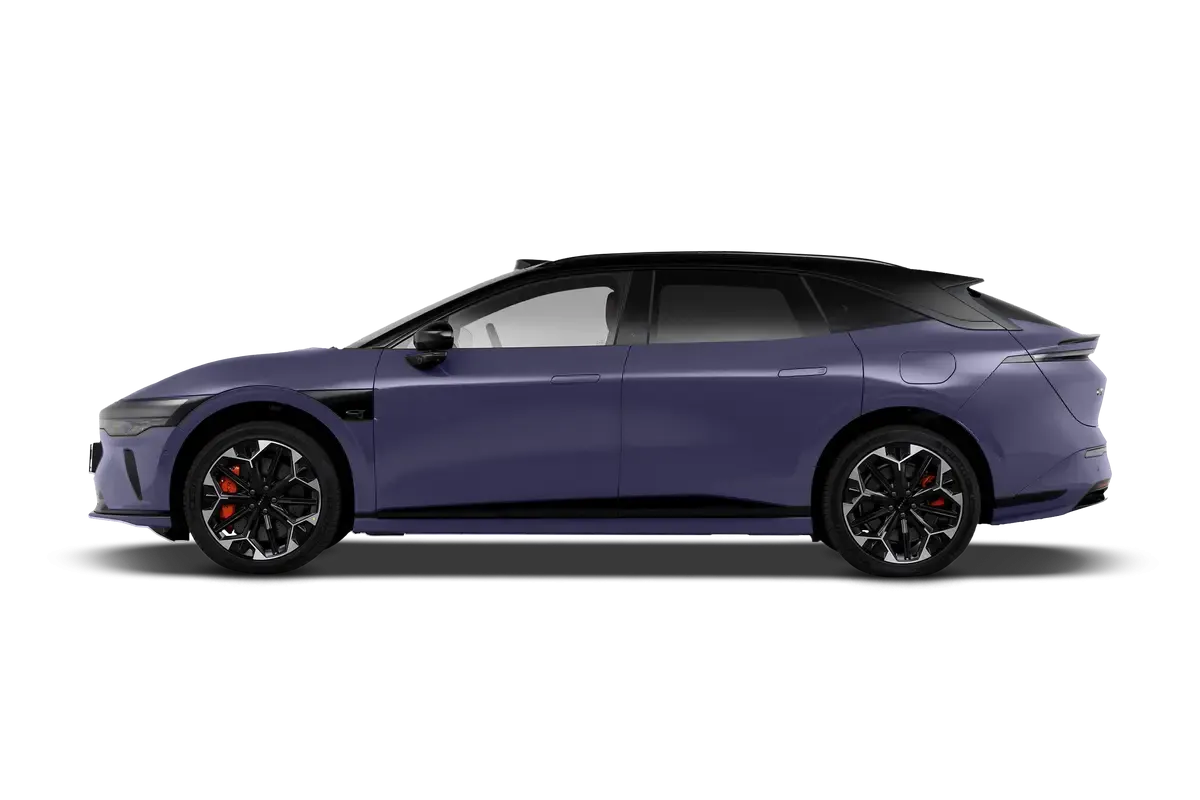Электромобиль Zeekr 007 GT 2WD 100kw (фиолетовый/черный)_360