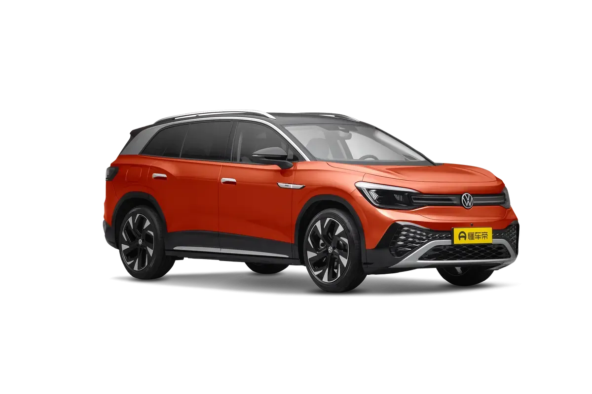 Электромобиль VOLKSWAGEN ID6 Pro (оранжевый/черный)_360