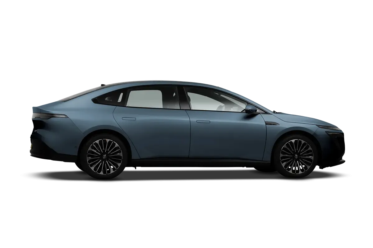 Электромобиль Nissan N7 2025 625 Pro (серо-голубой)_360