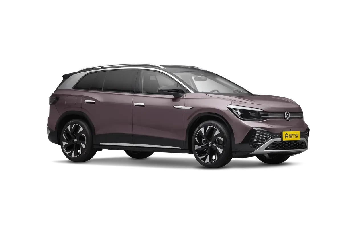 Электромобиль VOLKSWAGEN ID6 Pro (фиолетовый/черный)_360