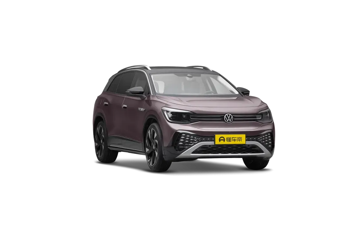 Электромобиль VOLKSWAGEN ID6 Pro (фиолетовый/черный)_360