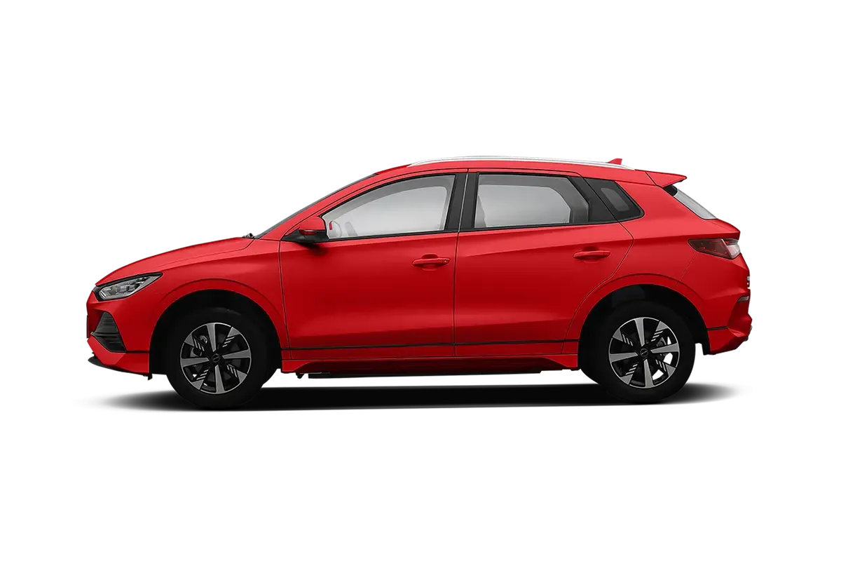 Электромобиль BYD E2  Luxury (красный)_360